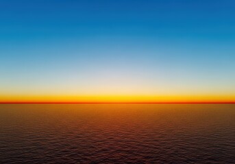 Obraz premium An expansive natural vista illustrating the distinct boundary where the vast atmosphere meets the solid earth at the distant horizon line, field, sunlight, weather