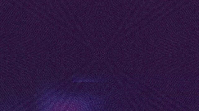 Dark purple abstract radial pattern with fine noise texture. Subtle hypnotic symmetry and digital grain effect, seamless loop background for modern and tech visuals.
