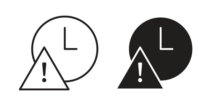 Expiry icon for graphic and web design. EPS10