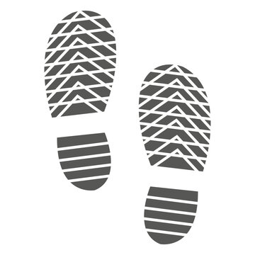 Gents shoeprint icon