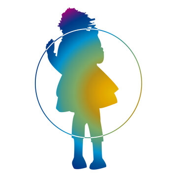 Girl playing ula ula ring