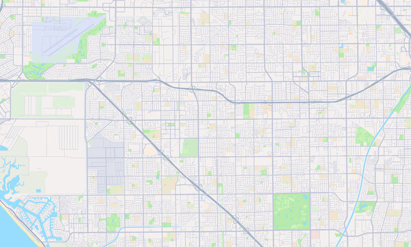 Westminster California map