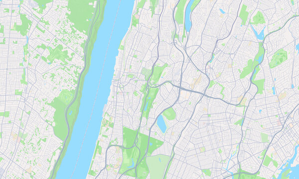 Yonkers New York map