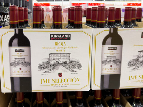 Kirkland Signature Rioja Reserva JME Seleccion product of Spain red wine