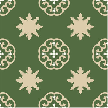 Moroccan Ornament Seamless Pattern Background