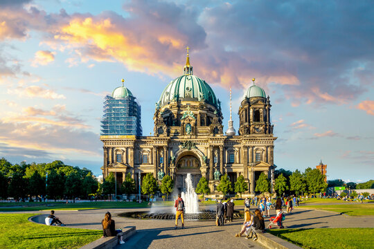Blick &uuml;ber den Berliner Dom, Dom, Deutschland 