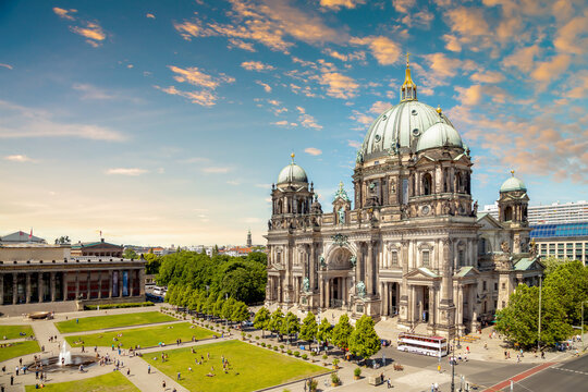 Blick &uuml;ber den Berliner Dom, Dom, Deutschland 