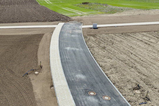 Neues Baugebiet mit Baugrundst&uuml;cken f&uuml;r neue Wohnh&auml;user