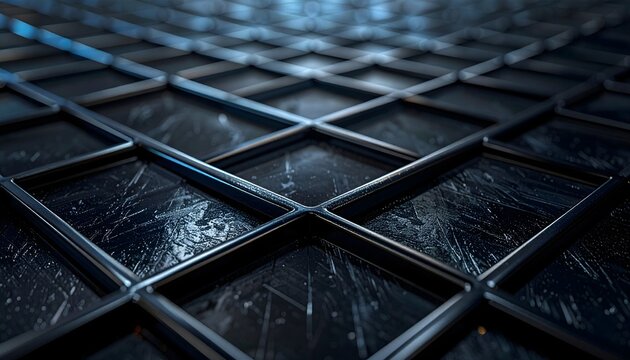 Brushed Titanium Anisotropic Surface with Right Copy Space for Quantum Computing Tech