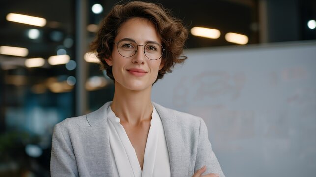 Female technical cofounder explains API architecture to potential enterprise client in their corporate boardroom, whiteboard filled with detailed diagrams, perfect for startup sales, technical
