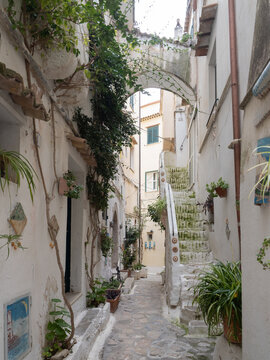 Sperlonga, coastal town in the province of Latina, Italy