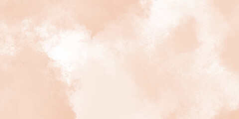 Fototapeta premium cloudy sky with color and white clouds filling the frame in an artistic watercolor painting style clouds background. 