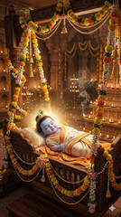 Fototapeta premium Shree Krishna | Janmashtami |Litttle krishna