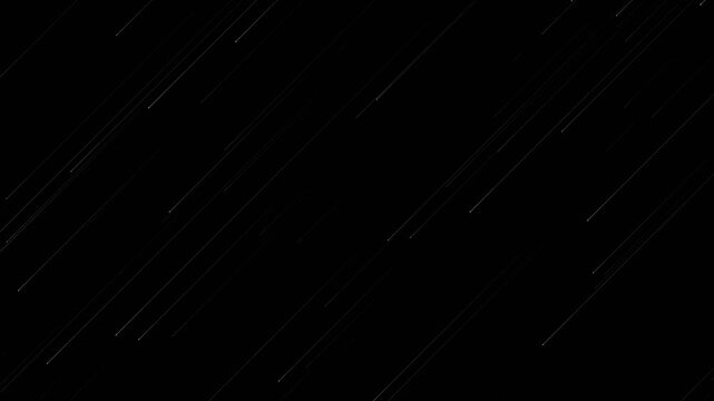 Starfall Digital Effect Overlay Stock Footage 010