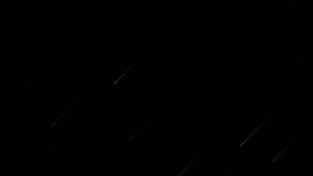 Starfall Digital Effect Overlay Stock Footage 006