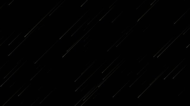 Starfall Digital Effect Overlay Stock Footage 005
