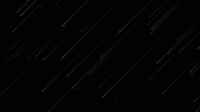 Starfall Digital Effect Overlay Stock Footage 001