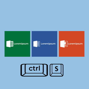 Set of format and extension of documents. Microsoft Word .doc Microsoft Excel .xls Microsoft PowerPoint .ppt .pdf Adobe Acrobat, Nitro Reader, Foxit Reader.