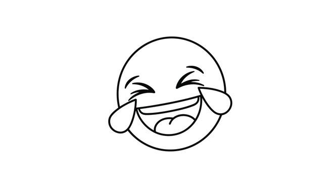 Funny cartoon zombie monster skull character vector illustration with an ugly smile and black sketch art details for a spooky Halloween design icon