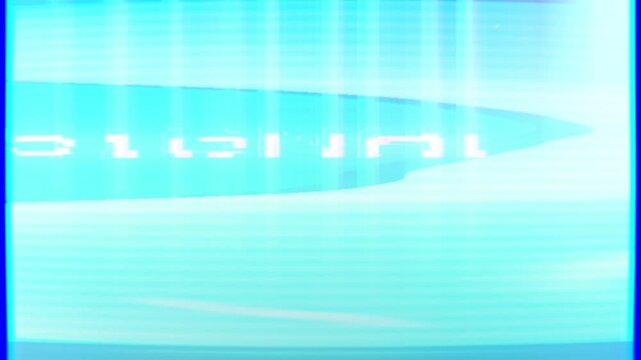  error tv signal glitch transition effect