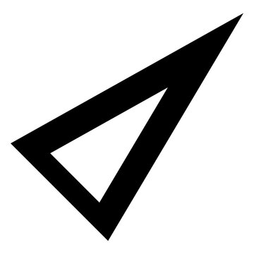 Scalene square arrow