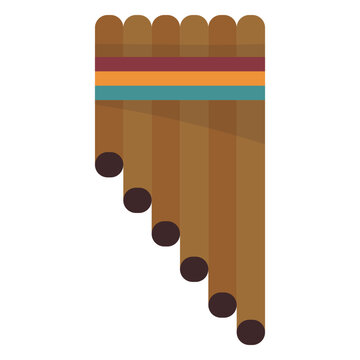 Pan pipe flute