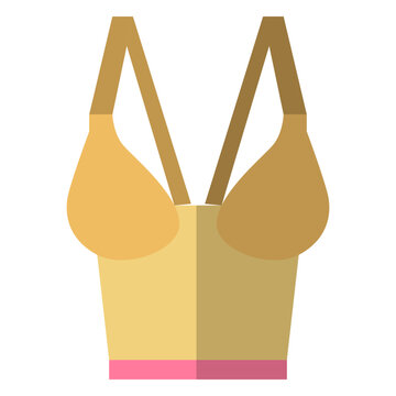 Women bustier bra icon