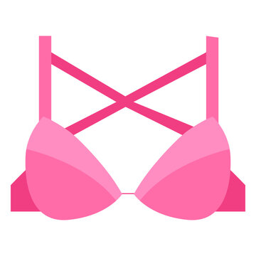 Women crossback bra icon