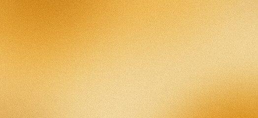 Fototapeta premium Abstract noisy yellow brown background, grainy textured color gradient, Dark abstract grain texture background, golden noise gradient, minimal banner backdrop design