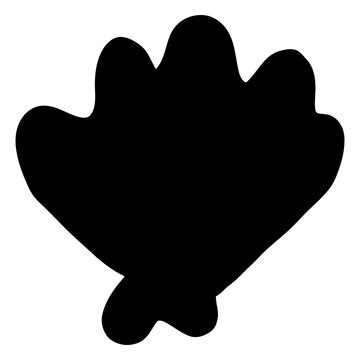 Sea shell mollusc mollusk shellfish silhouette