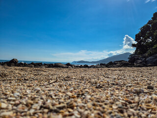 Obraz premium stones on the beach