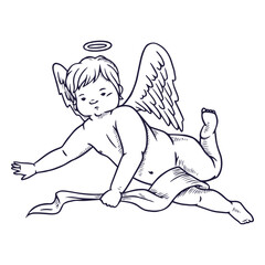 Fototapeta premium Pure cherub