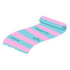 Obraz premium Beach towel flat
