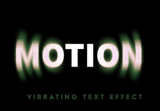 Vibrating Text Effect