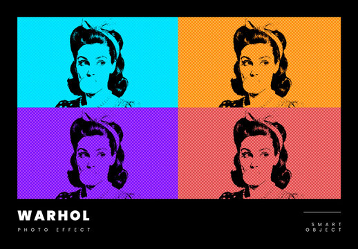 Warhol Photo Effect