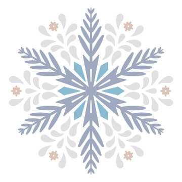 Enchanting wintery snowflake enchantment