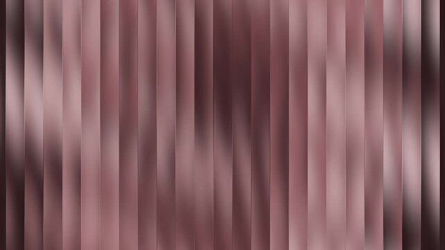Abstract vertical stripes shimmering metallic rose gold and deep brown gradient background subtle light reflection