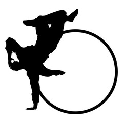 Admirable pirouette in dance © Vexels