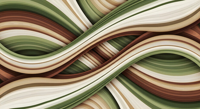 An abstract close-up of wavy lines forms a spiral texture within a stack of printed magazines and news publications, creating a document of media information and paper pages