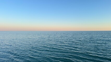Fototapeta premium blue sky and sea
