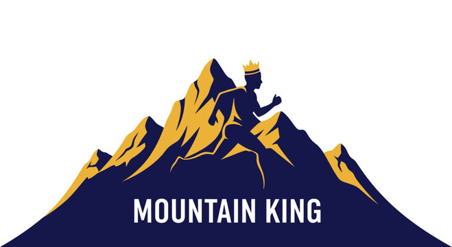 Majestic Mountain King Runner Crowned Conqueror Of Peaks