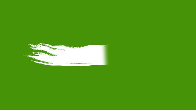 Creative brush stroke animation footage for modern video editing transitions pack