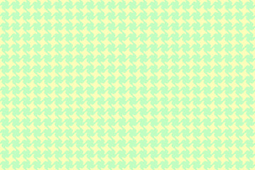 Fototapeta premium Subtle pastel green and yellow houndstooth pattern. Perfect for backgrounds, textiles, or website design.