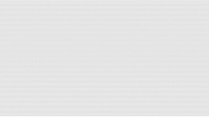 Fototapeta premium Horizontal scanlines glitch effect overlay, VHS screen lines, TV static interference pattern. Retro CRT monitor noise texture isolated on white. Motion blur speed stripes for video transition effects.