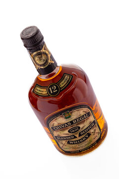 Chivas Regal whiskey old bottle 12 years	
