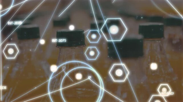 Scan initiating translucent AR overlay animating over PCB, highlighting INT- tags for diagnostics