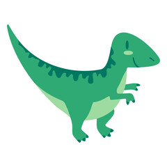 Fototapeta premium T - rex standing on two legs