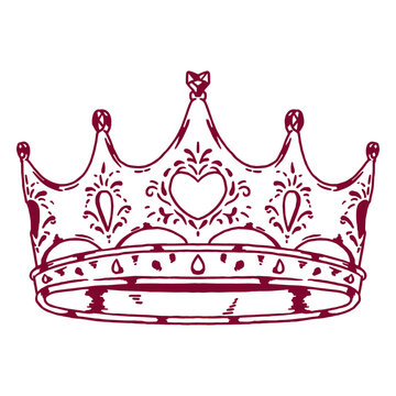 Romantic crown design
