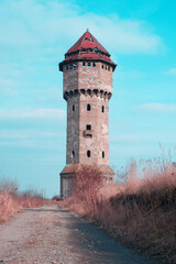 Wieża przy starej hucie w Katowicach © Kajetan