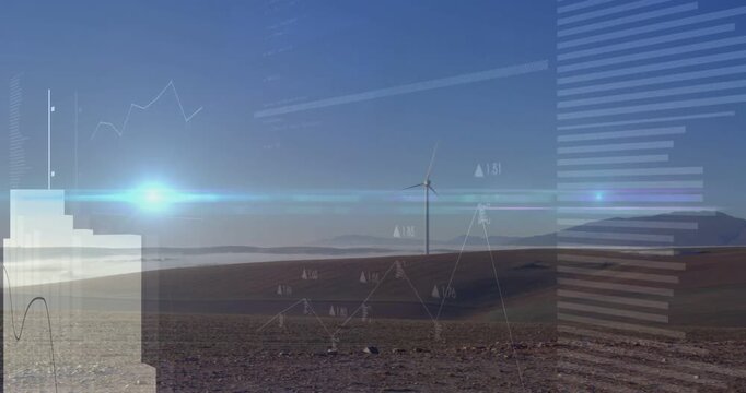 When scene loads overlays appearing over hills, sliding right and visualizing turbine output